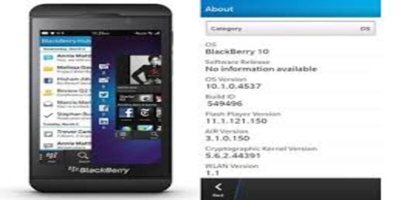 Cách cập nhật lên BlackBerry 10.1 OS